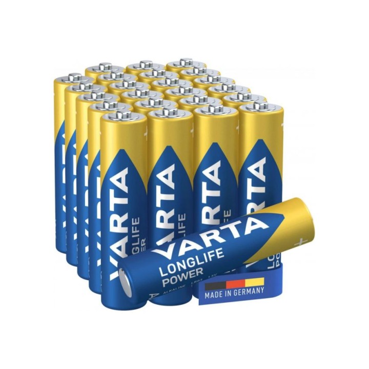 ЛУЖНІ БАТАРЕЙКИ VARTA R6 (AA) LONGLIFE POWER 24 шт. PREMIUM BOX