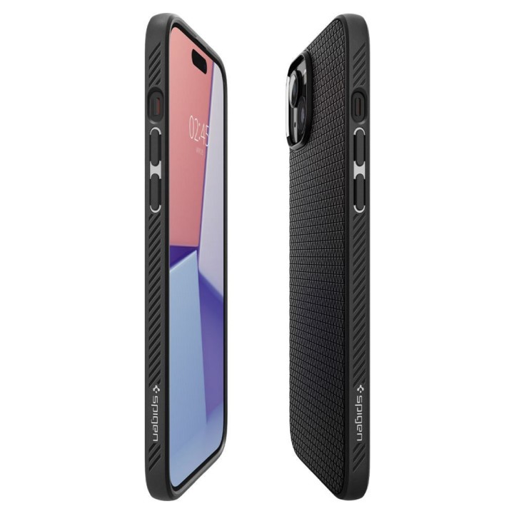 SPIGEN чехол LIQUID AIR для IPHONE 15 Plus matte black
