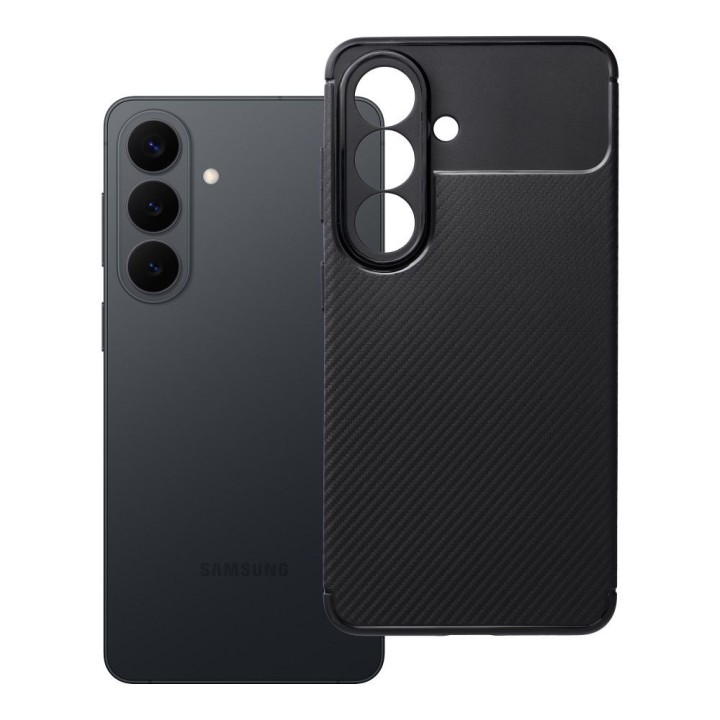 Чохол для Samsung S26 Carbon Premium чорний