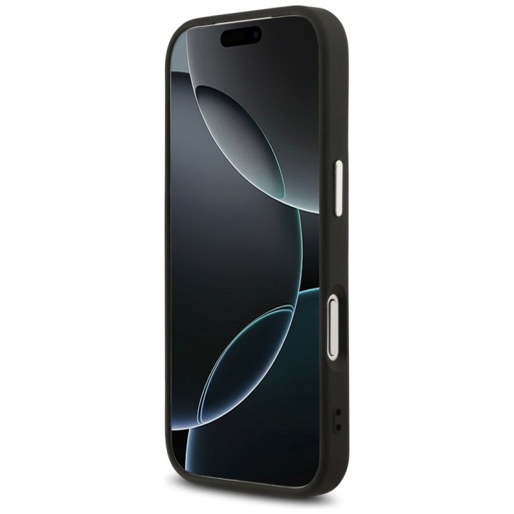 KARL LAGERFELD чохол для IPHONE 17 Pro сумісний з MagSafe KLHMP17LPSMLRCHK (PU Choupette Pin) чорний