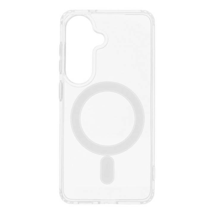 Чохол для Samsung S26 Clear Mag Cover (MID) сумісний з MagSafe прозорий