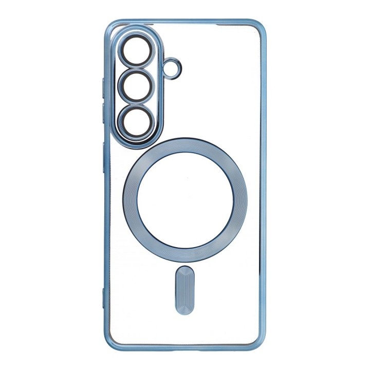 Case for Samsung S26 Electro Mag Cover MagSafe compatible blue