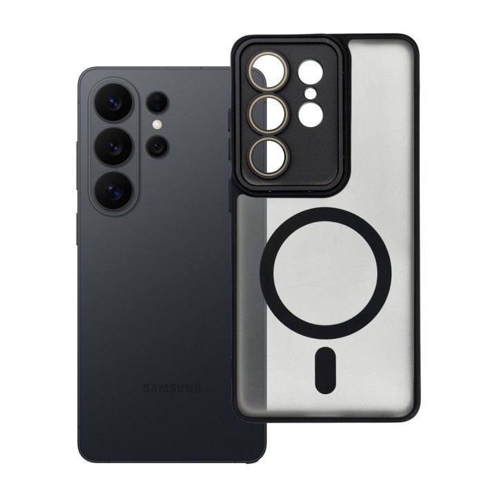 Чехол для Samsung S26 ULTRA Variete Mag Cover совместимый с MagSafe черный