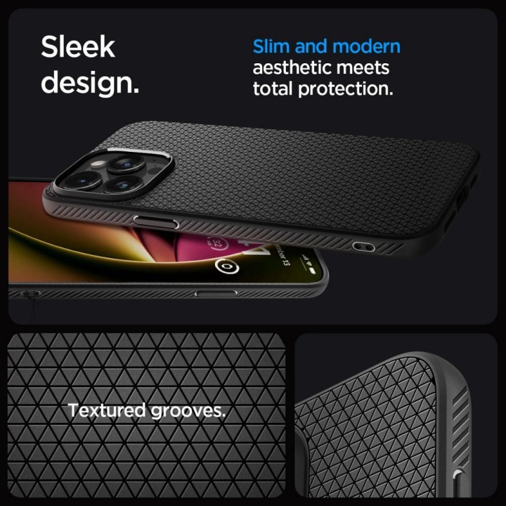SPIGEN чохол LIQUID AIR для IPHONE 15 Pro matte black