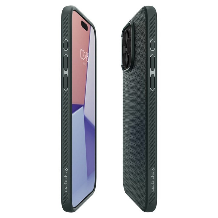 SPIGEN чохол LIQUID AIR для IPHONE 15 Pro Max abyss green