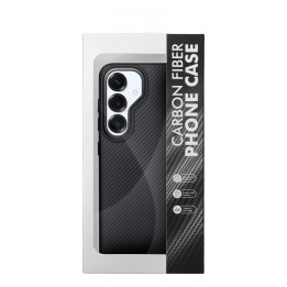 Чохол для Samsung S26 Carbon Elite Mag Cover сумісний з MagSafe чорний