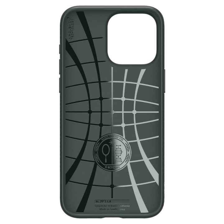 SPIGEN case LIQUID AIR for IPHONE 15 Pro Max abyss green