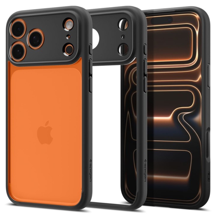 SPIGEN чехол ULTRA HYBRID IPHONE 17 PRO MATTE BLACK