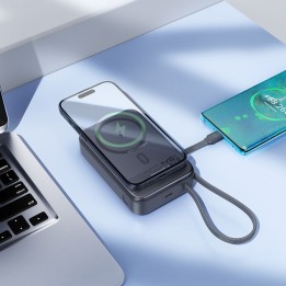 Power bank Hoco 20000 mAh MagSafe compatible QC PD 45W Q44A black