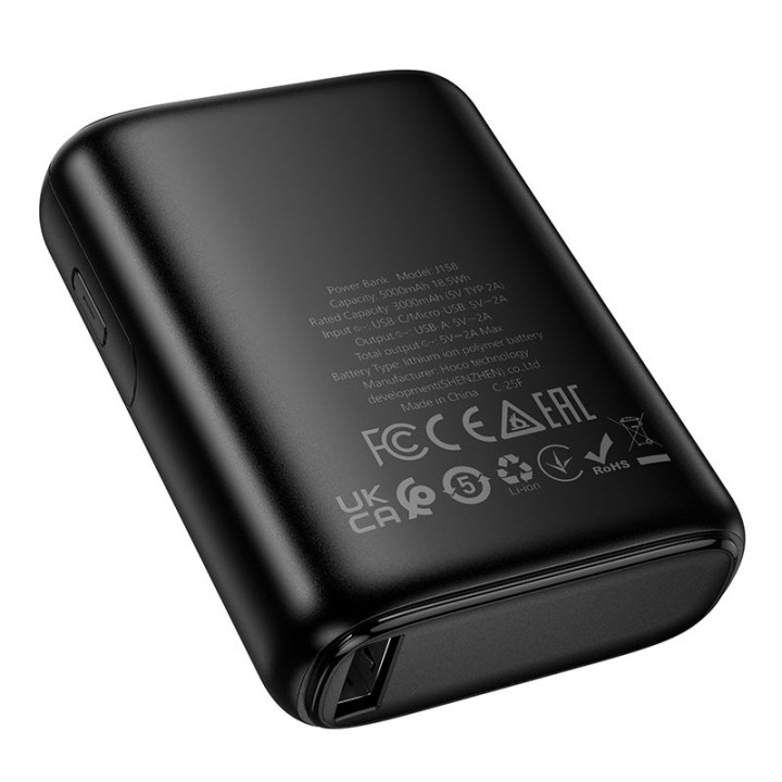 Powerbank Hoco 5000 mAh 2A J158 czarny