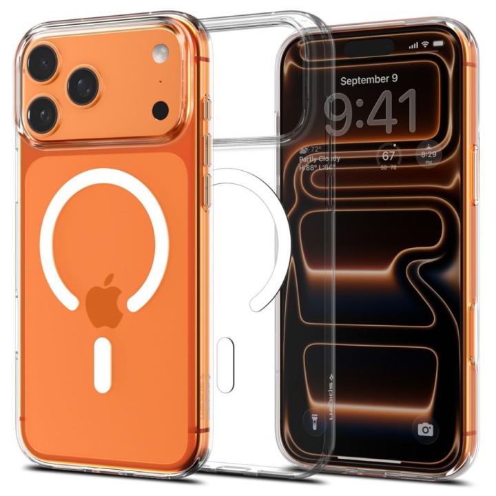 SPIGEN case LIQUID CRYSTAL MAG MAGSAFE IPHONE 17 PRO CLEAR/white