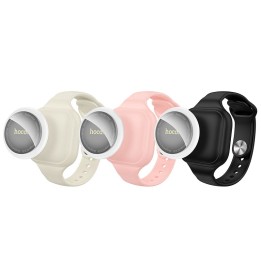 Tracker compatible with Apple Find My Hoco in wristband form E91E black