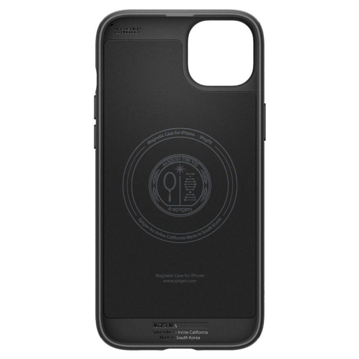 SPIGEN case MAG ARMOR compatible with Magsafe for IPHONE 15 Plus matte black