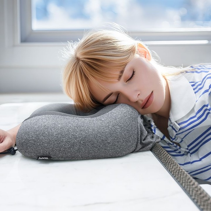 Travel pillow Hoco shape "U" HX70 black