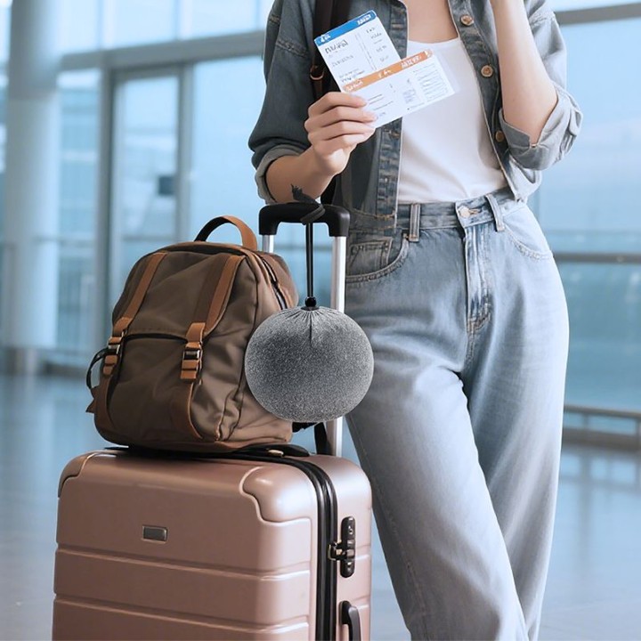 Travel pillow Hoco shape "U" HX70 black