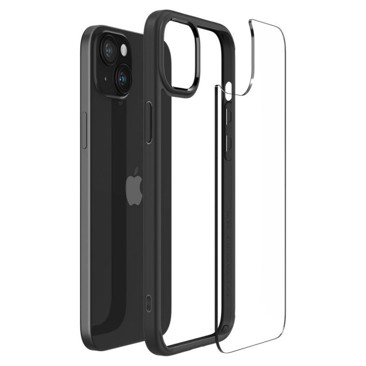 SPIGEN чохол ULTRA HYBRID для IPHONE 15 Plus matte black