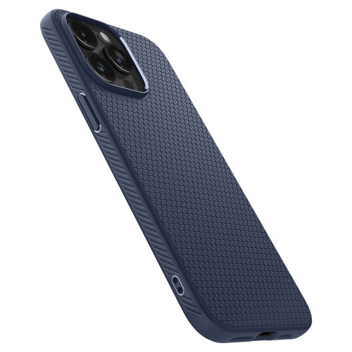 SPIGEN чохол LIQUID AIR для IPHONE 15 Pro Max темно-синій