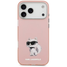 KARL LAGERFELD чохол для IPHONE 17 Pro сумісний з MagSafe KLHMP17LHGKCGKBK (IML Glitter k&C Sketch Logo) чорний