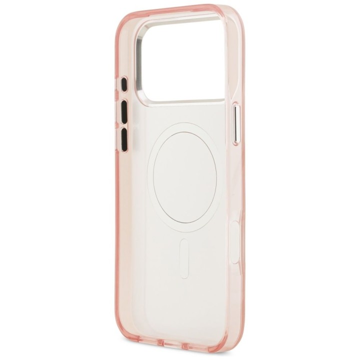 KARL LAGERFELD чохол для IPHONE 17 Pro сумісний з MagSafe KLHMP17LHGKCGKBK (IML Glitter k&C Sketch Logo) чорний