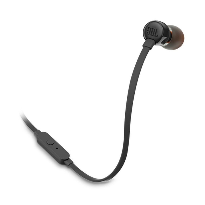 Дротові навушники-вкладиші Jack 3,5 mm JBL T110 чорні