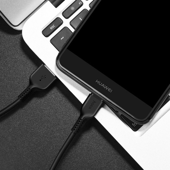 USB-A to USB-C cable Hoco 1 m X13 black