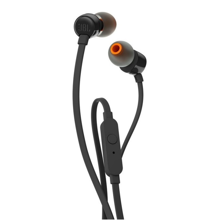 Дротові навушники-вкладиші Jack 3,5 mm JBL T110 чорні