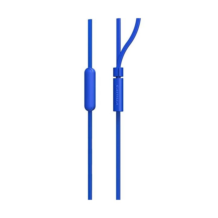 Słuchawki przewodowe douszne Jack 3,5 mm Philips TTAE1105BL niebieskie