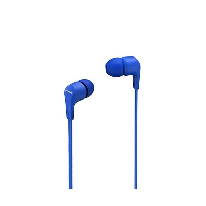 Słuchawki przewodowe douszne Jack 3,5 mm Philips TTAE1105BL niebieskie