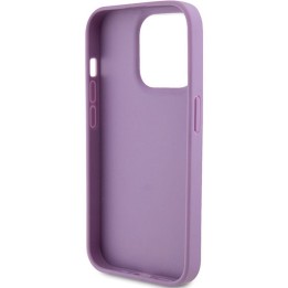 GUESS чехол для IPHONE 15 Pro GUHCP15LP4EPMU (Quilted 4G Classic) светлый фиолетовый