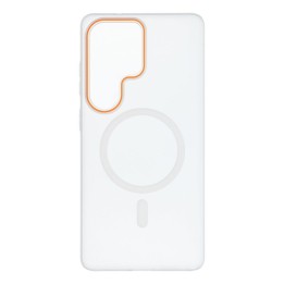 Case for Samsung S26 ULTRA Go Orange MagSafe compatible transparent