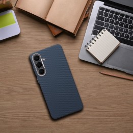 Etui na Samsung A56 K-Look zgodne z MagSafe niebieskie
