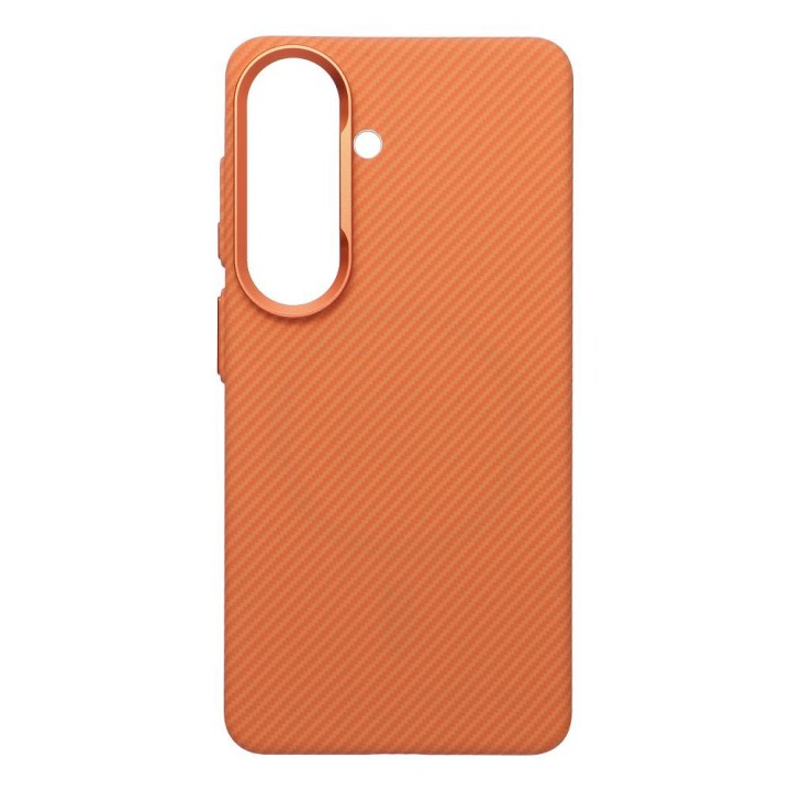 Чехол для Samsung S26 K-Look совместимый с MagSafe оранжевый