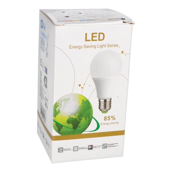 Лампочка LED RGB 15W E27 A65 разноцветная
