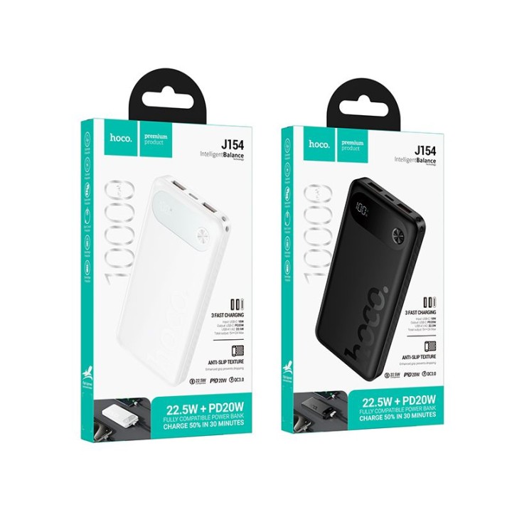 Powerbank Hoco 10000 mAh QC PD 22,5W J154 czarny