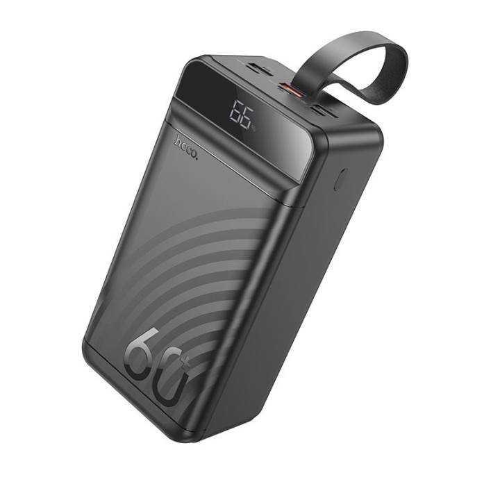 Повербанк Hoco 60000 mAh QC PD 3A 22,5W J123C чорний
