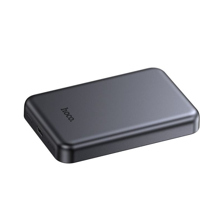 Повербанк сумісний з MagSafe Hoco 5000 mAh 2A 5W J160 сірий