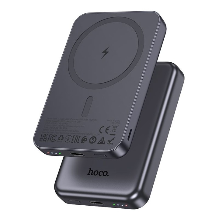 Power bank MagSafe compatible Hoco 5000 mAh 2A 5W J160 grey