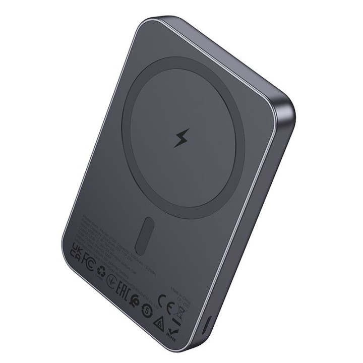 Power bank MagSafe compatible Hoco 5000 mAh 2A 5W J160 grey
