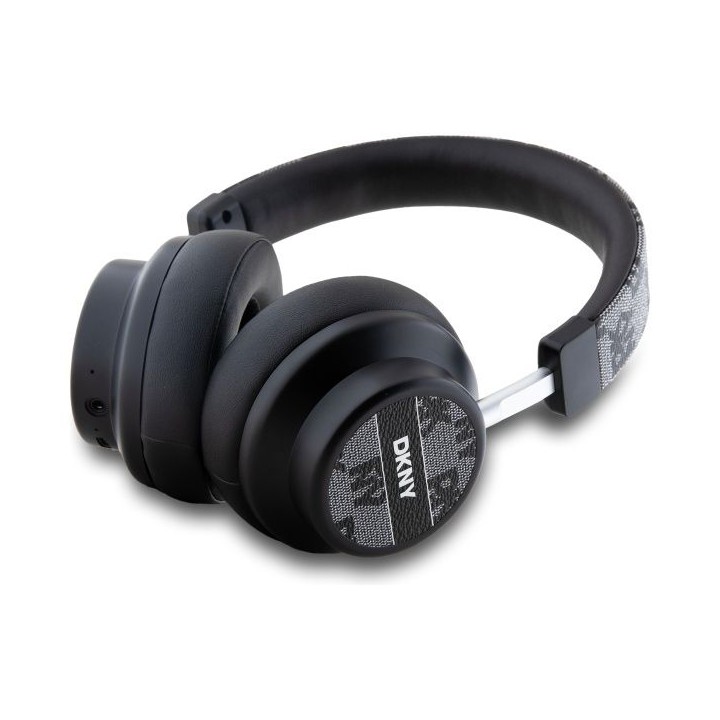 Wireless on-ear headphones DKNY Checkered Pattern DKBHM2PCSHLK black