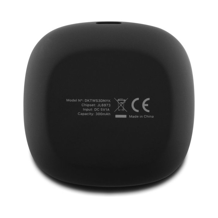 Бездротові навушники-вкладиші Dkny TWS 3D Rubber Matte Finish DKTWS3DNYAK чорні