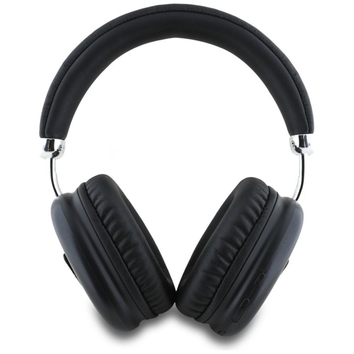 Wireless on-ear headphones Guess Metallic Triangle Logo black