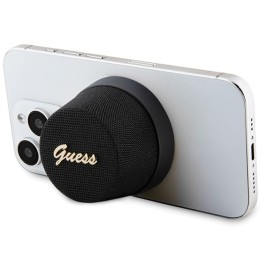 Głośnik bezprzewodowy Guess Magnetic Script Metal GUWSC3ALSMK czarny