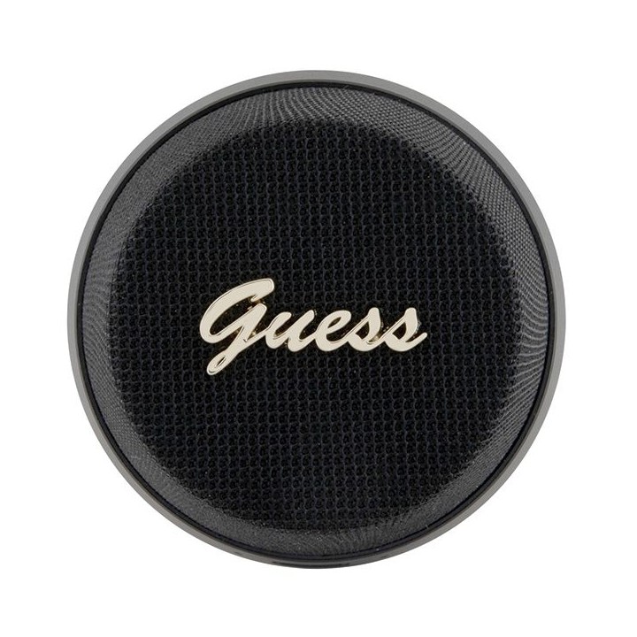 Беспроводная колонка Guess Magnetic Script Metal GUWSC3ALSMK черная