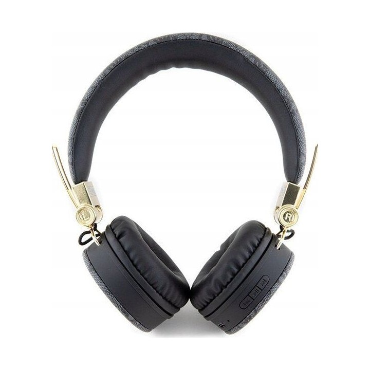 Wireless on-ear headphones Guess Metal Logo GUBH704GEMK black
