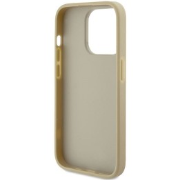 GUESS чохол для IPHONE 15 Pro GUHCP15LHG4SGD (Fixed Glitter Big 4G) золотий