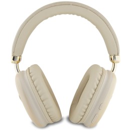 Wireless on-ear headphones Guess Metallic Triangle Logo gold
