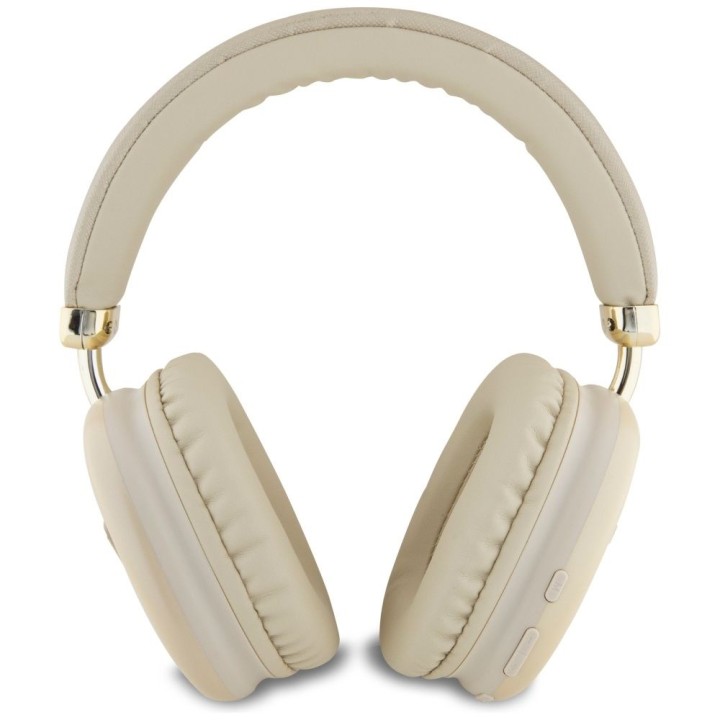 Wireless on-ear headphones Guess Metallic Triangle Logo gold