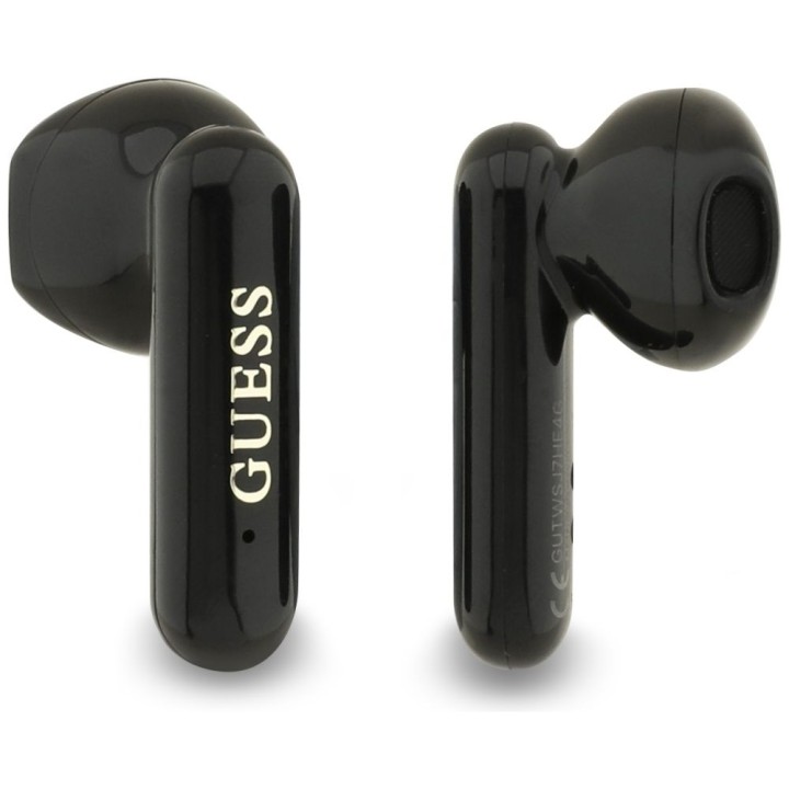 Бездротові навушники-вкладиші Guess TWS 4G Metal Logo чорні