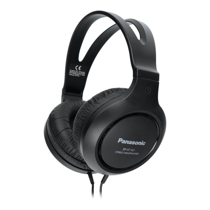 Wired on-ear headphones Jack 3,5 mm Panasonic RP-HT161 black