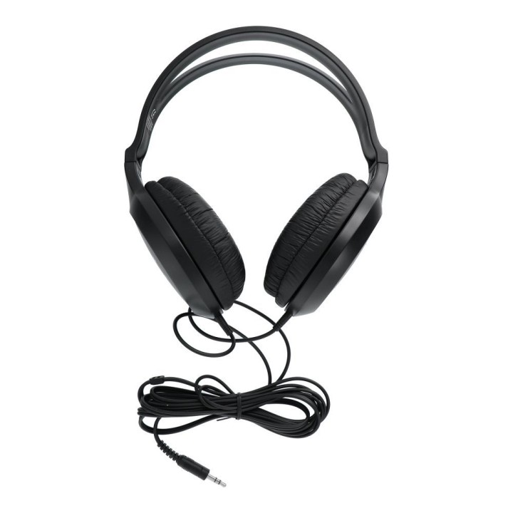 Проводные накладные наушники Jack 3,5 mm Panasonic RP-HT161 черные